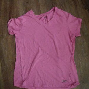 womens large pink everlat t-shirt